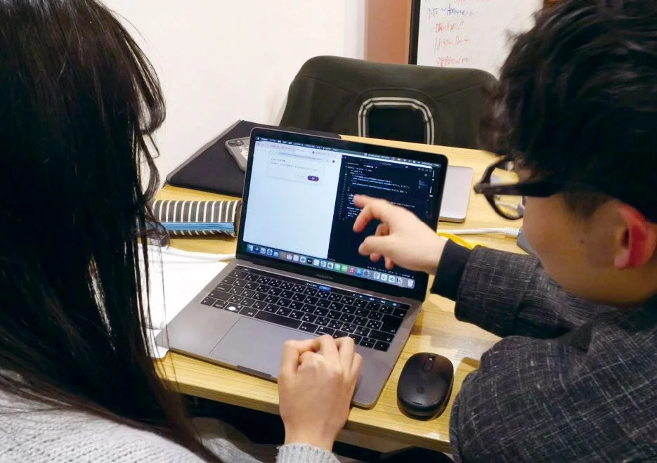 プログラミング学習の様子