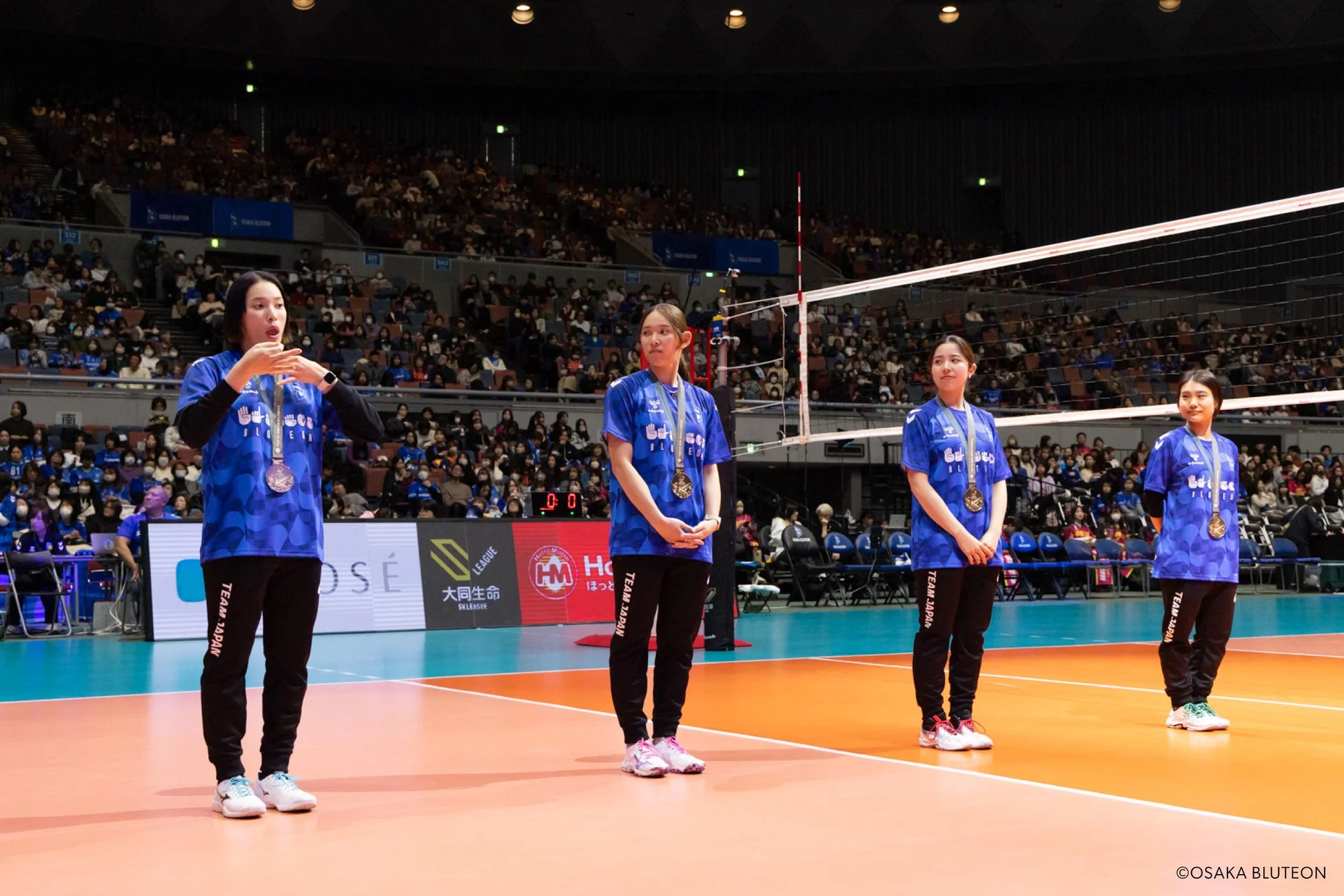 デフバレーボール日本代表女子チームの選手