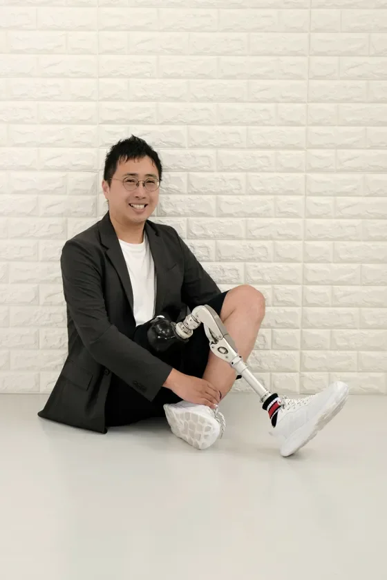 義足パパ大塚 一輝氏