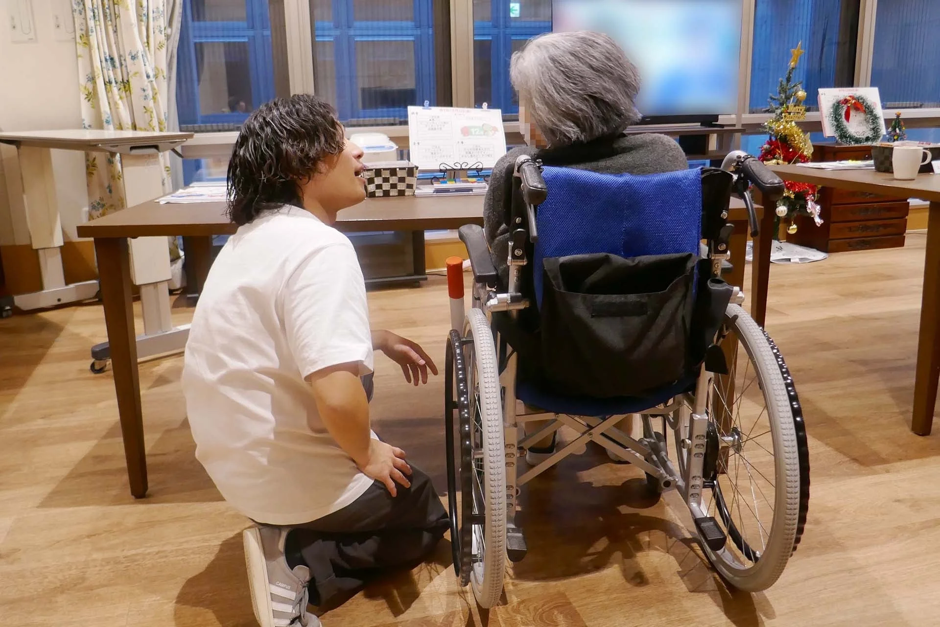 入居者様との交流