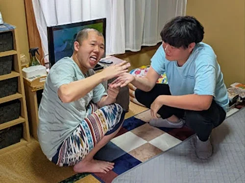 楽しげな日常の一場面