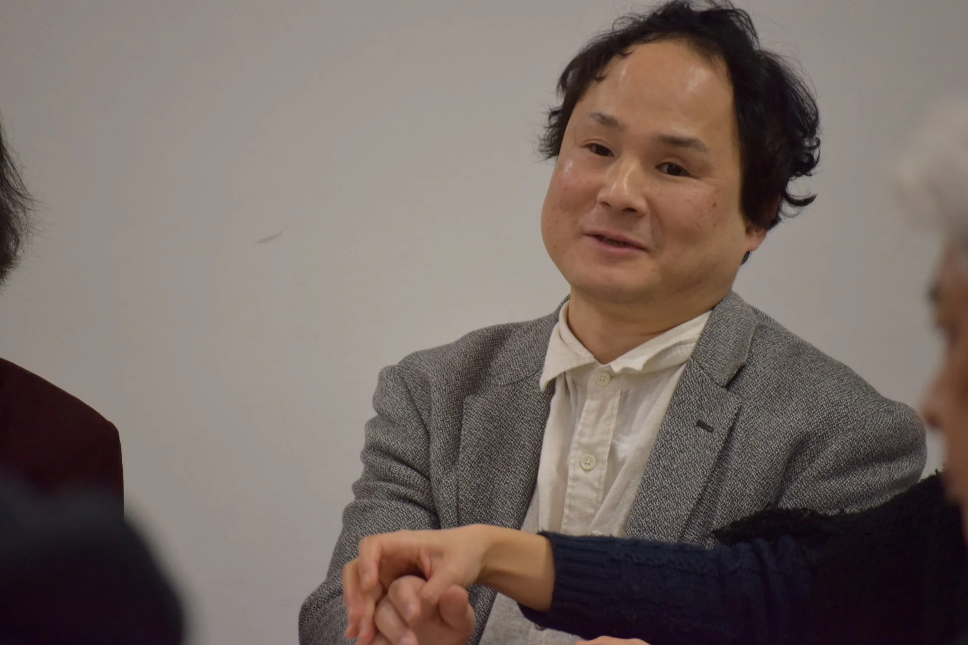 福島智氏の講演の様子