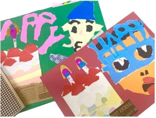 コラージュアート作品