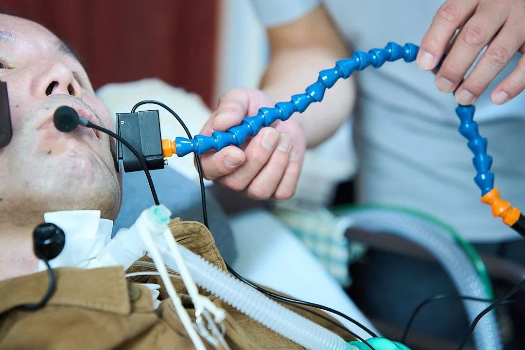 医療機器を装着した人へのケア