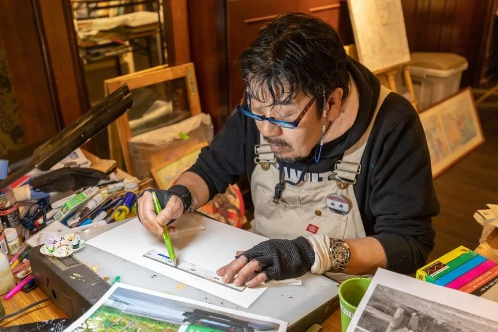 HARUMARU♡氏の制作風景