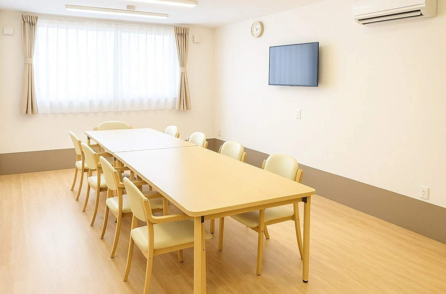 ソーシャルインクルーホーム松戸上矢切の共有スペース