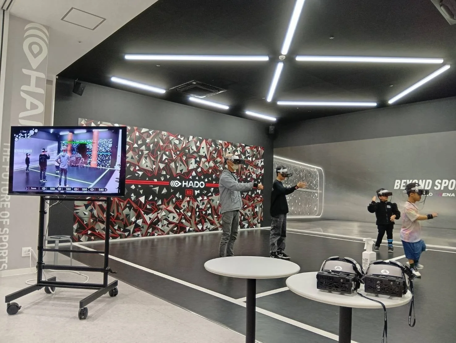 HADOプレイ中の様子