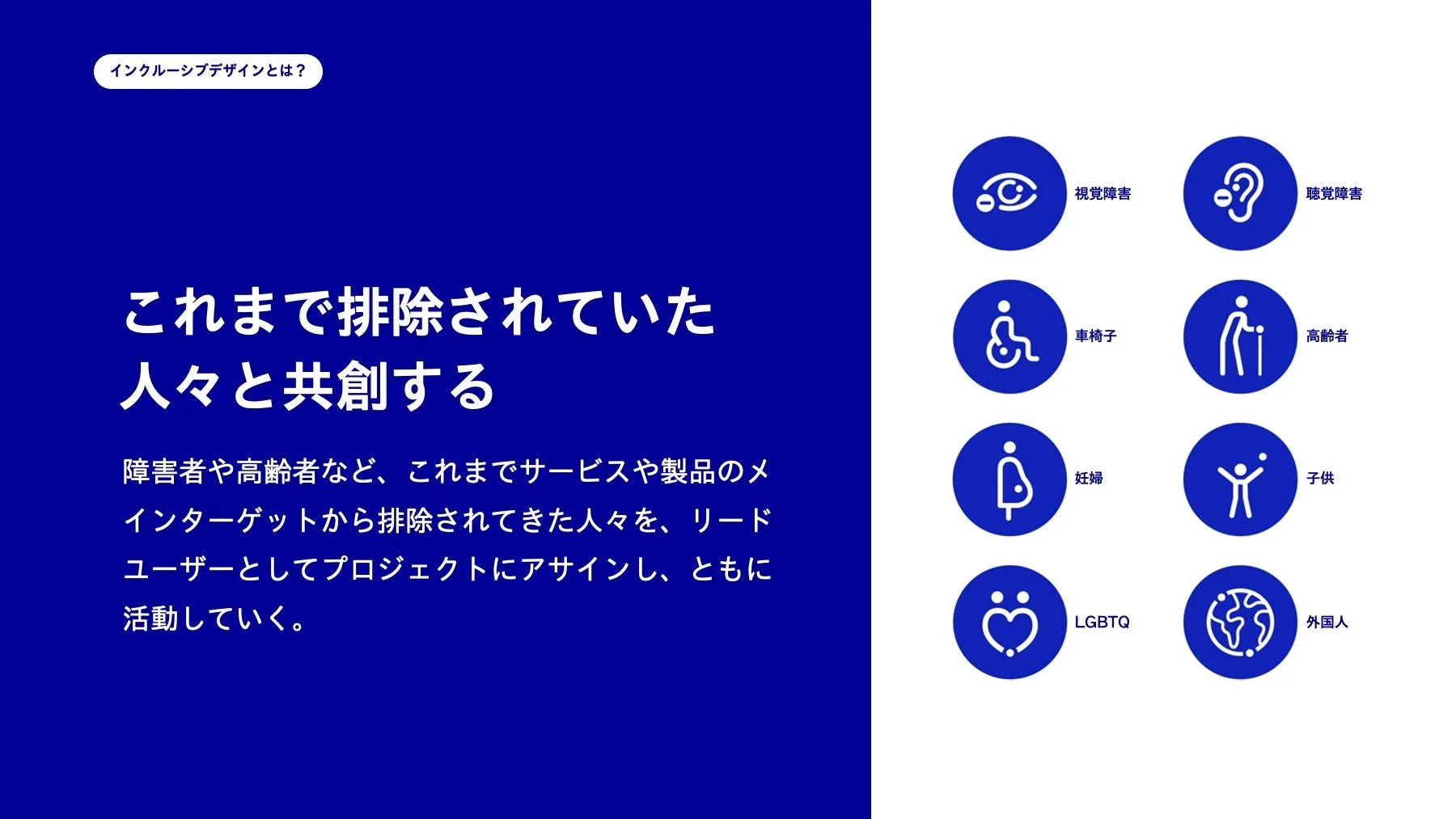 インクルーシブデザインの対象