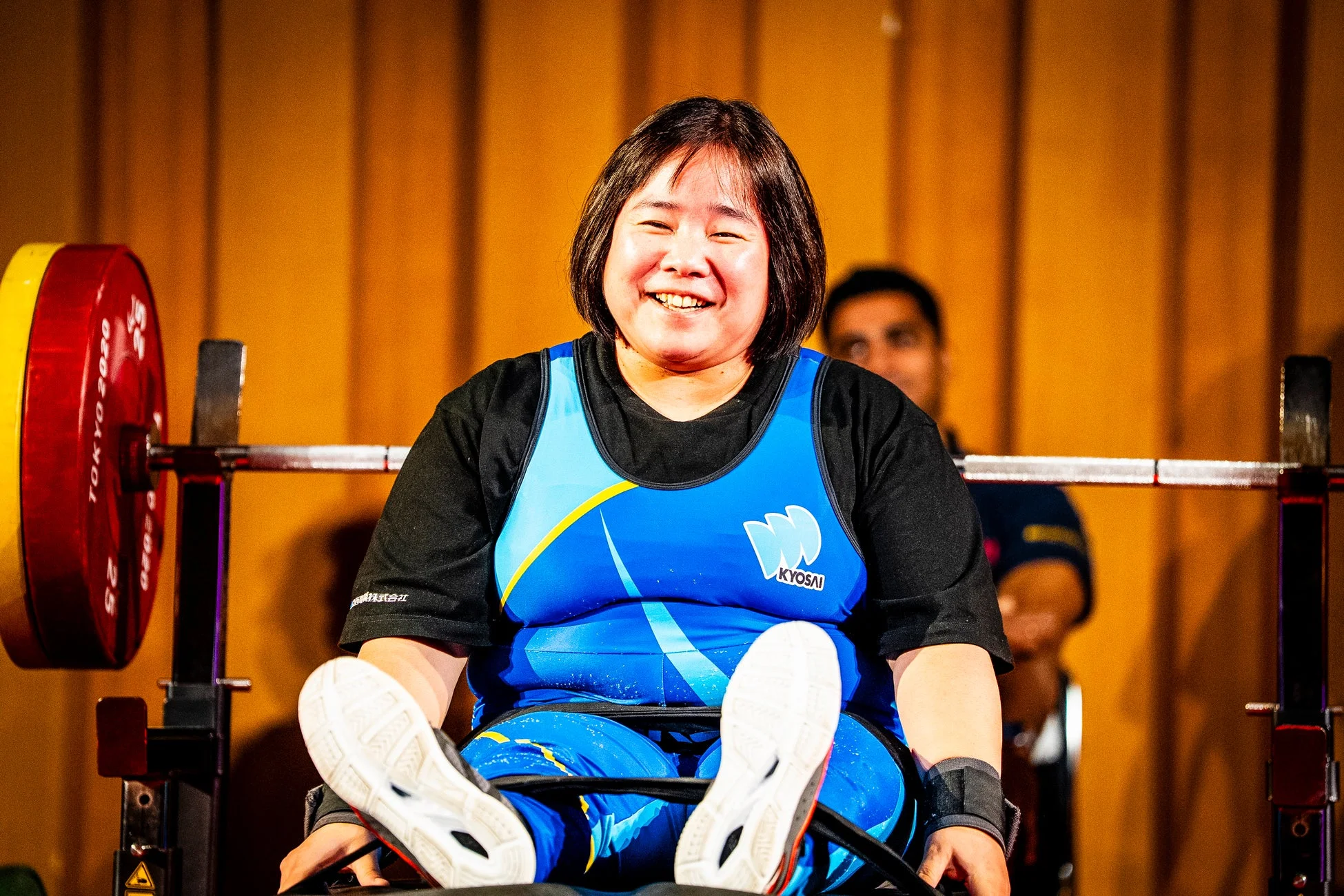 田中秩加香選手の笑顔