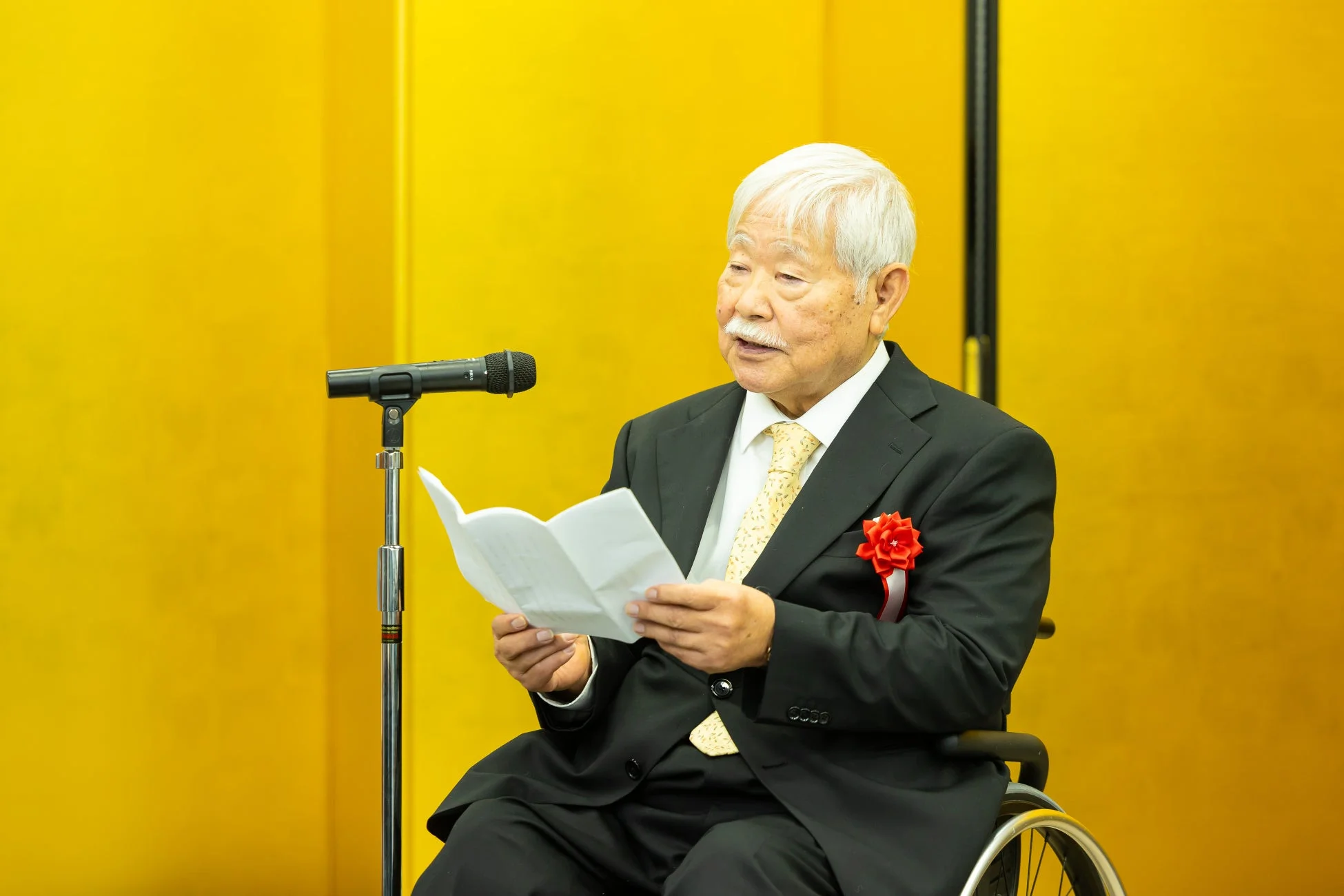 高嶺 豊氏のスピーチ