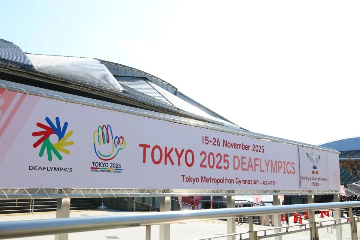 デフリンピック東京2025バナー