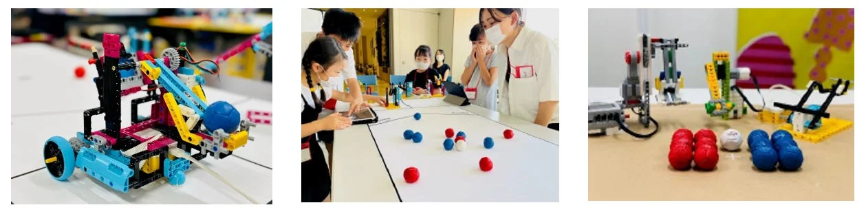 ロボットプログラミングワークショップの様子