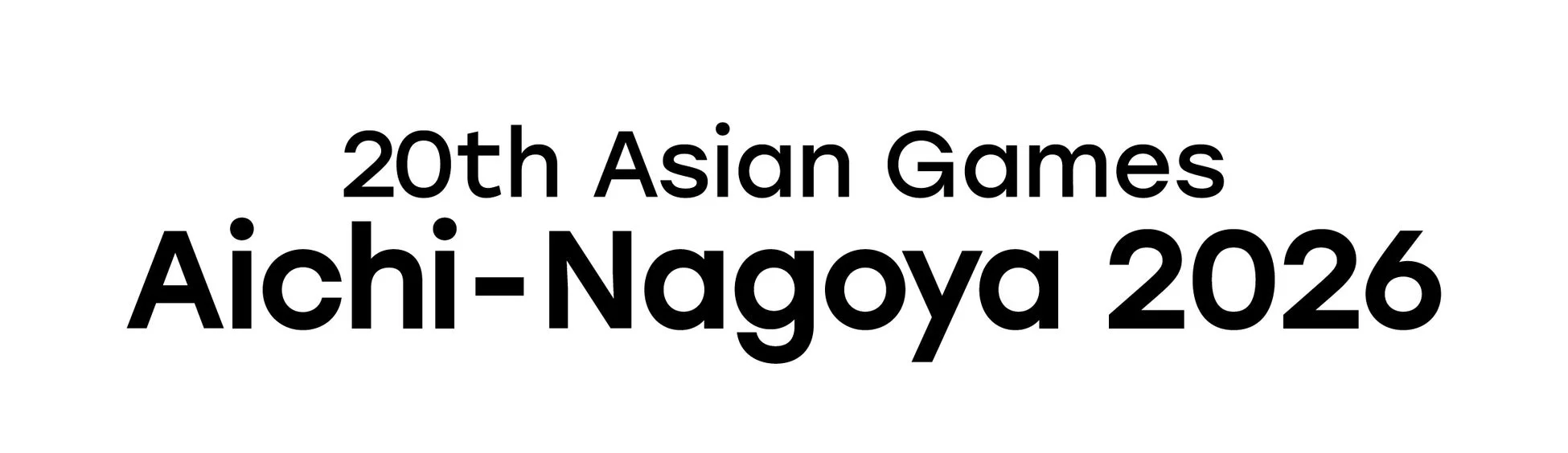 20th Asian Games Aichi-Nagoya 2026 ロゴ