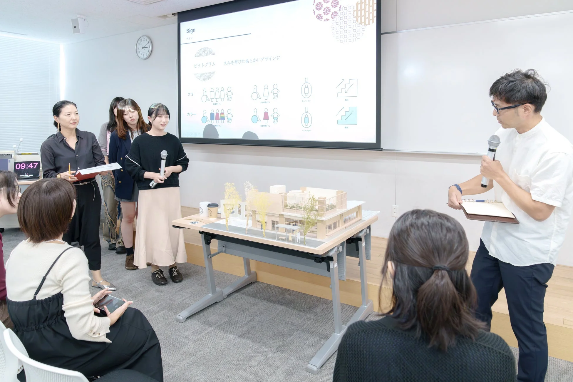 プレゼンテーションの様子