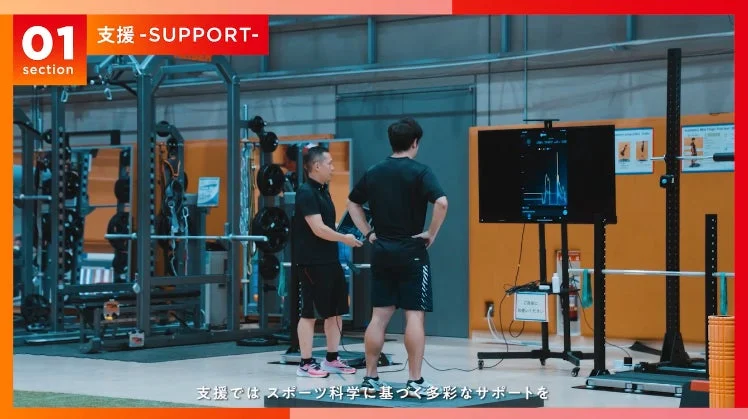 スポーツ科学に基づくトレーニング支援