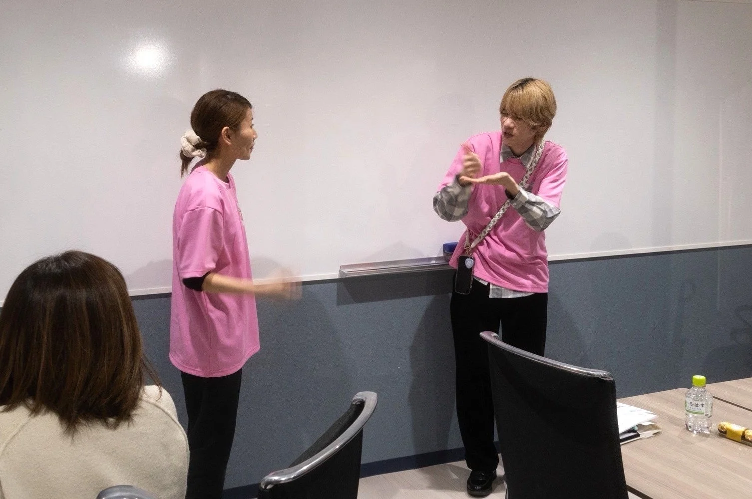 手話のプレゼンテーション