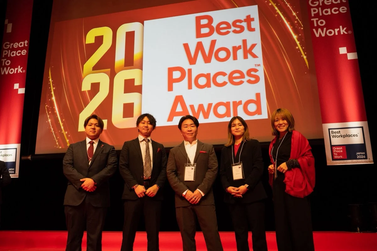 GPTW2026 表彰式の様子