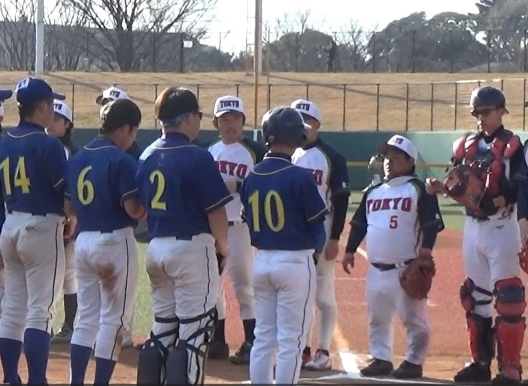 TOKYOチームの選手たち