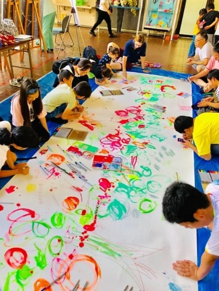 共同でアート制作