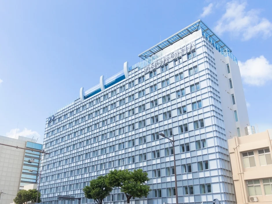 ホテルアクアチッタナハの外観