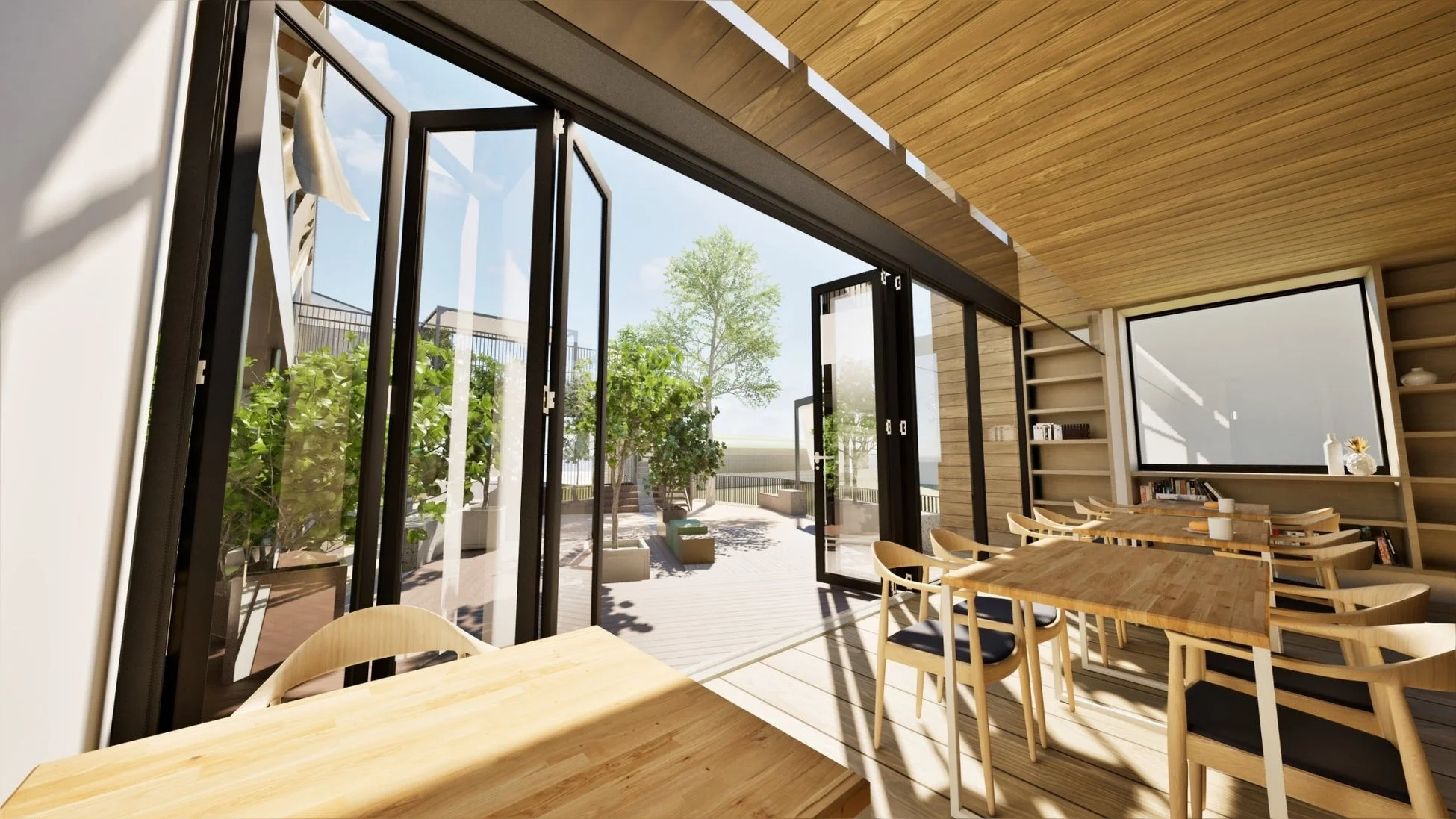 モダンな室内空間