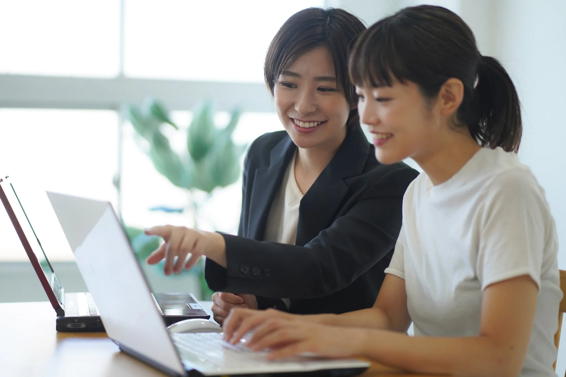 就職トレーニングの様子