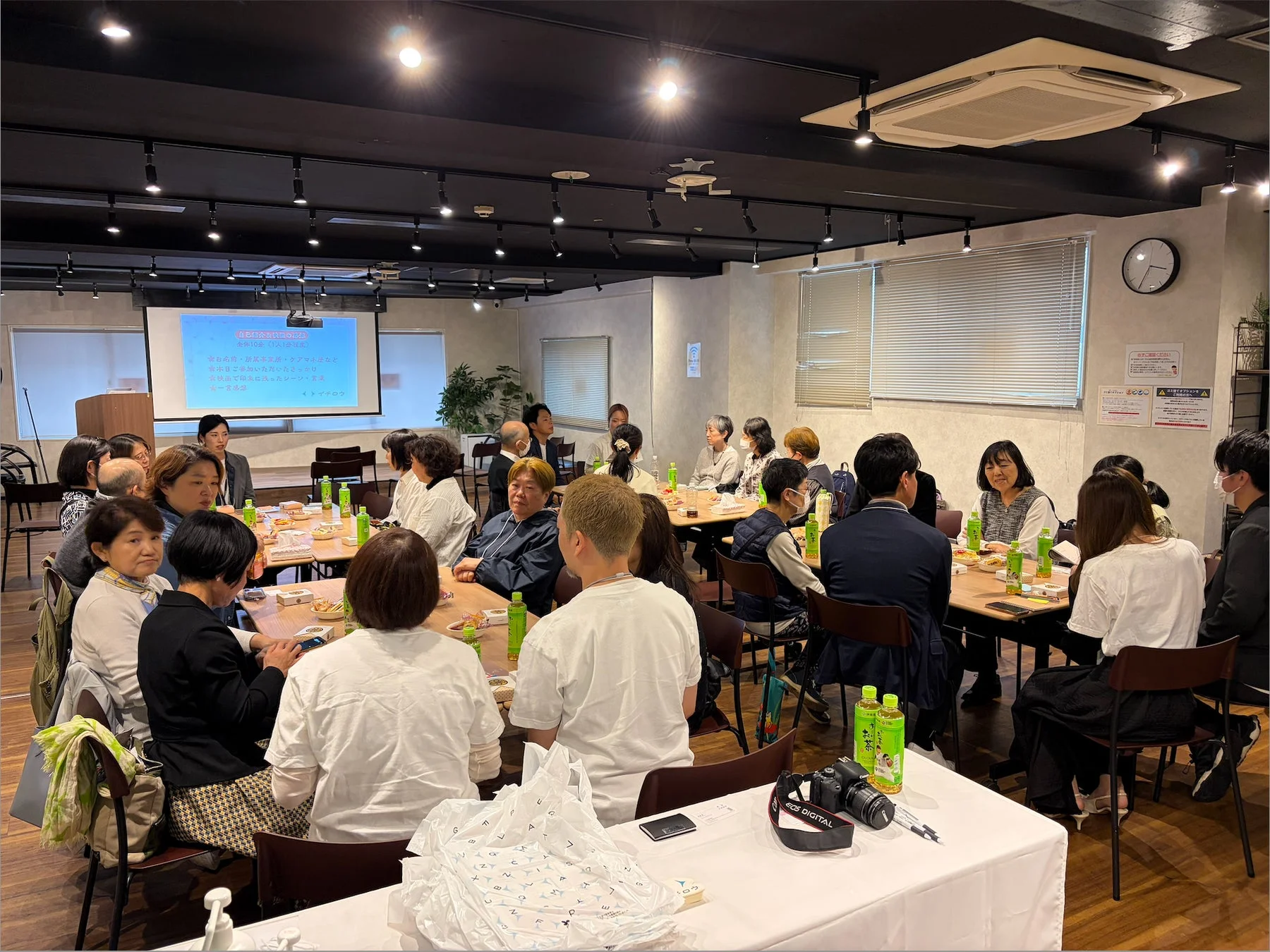 ケアマネジャー交流会の様子