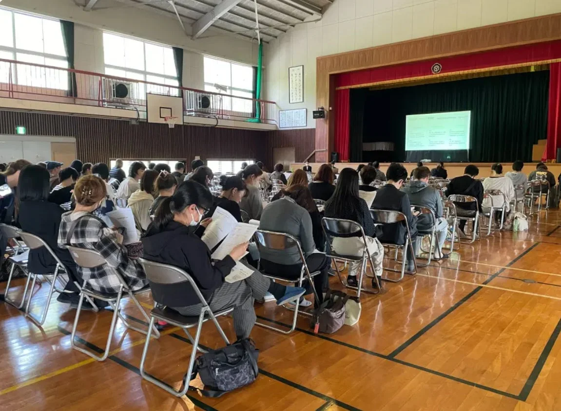 今治特別支援学校での研修会の様子