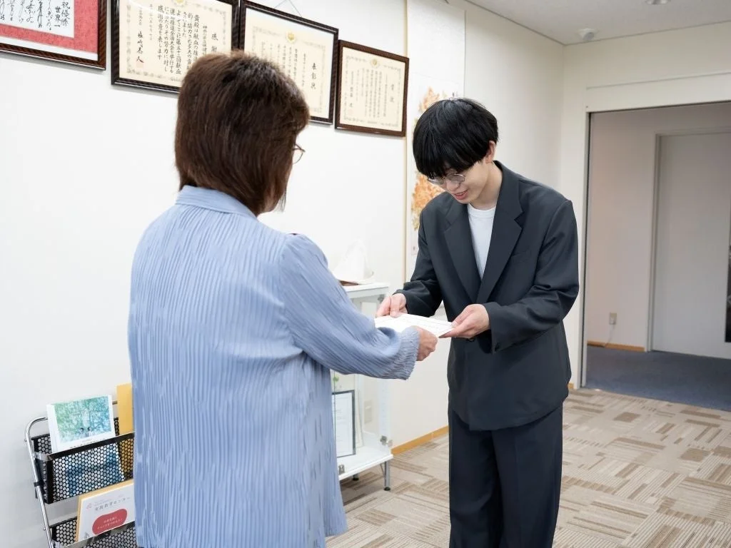 授与式の様子