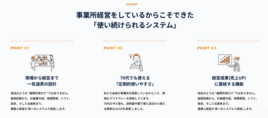 使い続けられるシステム