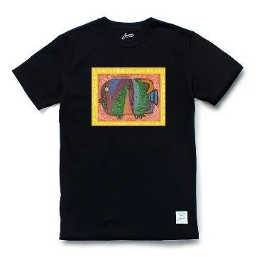 魚のイラストTシャツ