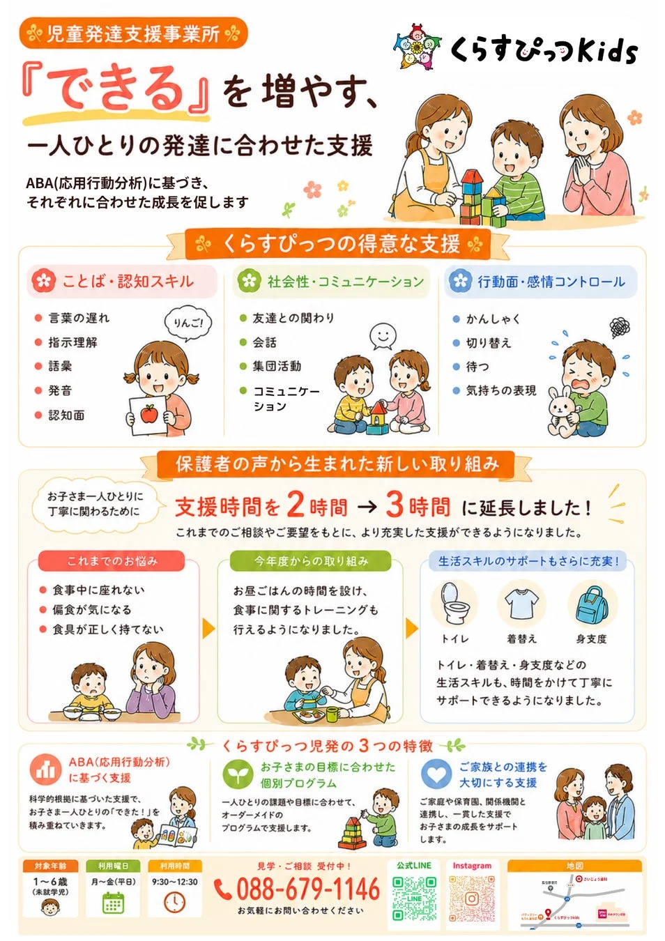 児童発達支援事業所 くらすぴっつKids
