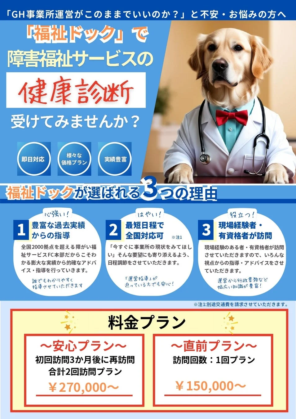 福祉ドックのサービス概要