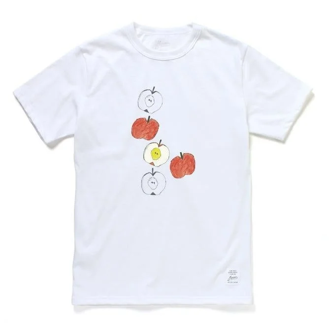 リンゴのイラストTシャツ