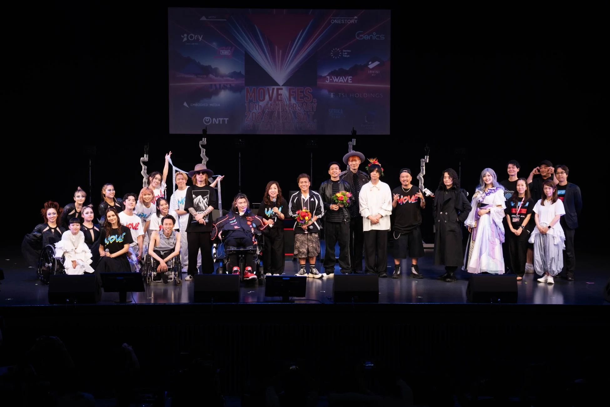 MOVE FES.10周年記念集合写真