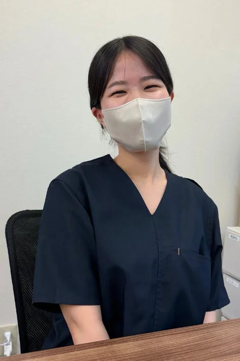 明るい笑顔を見せる川崎市エリア担当の看護師山本氏
