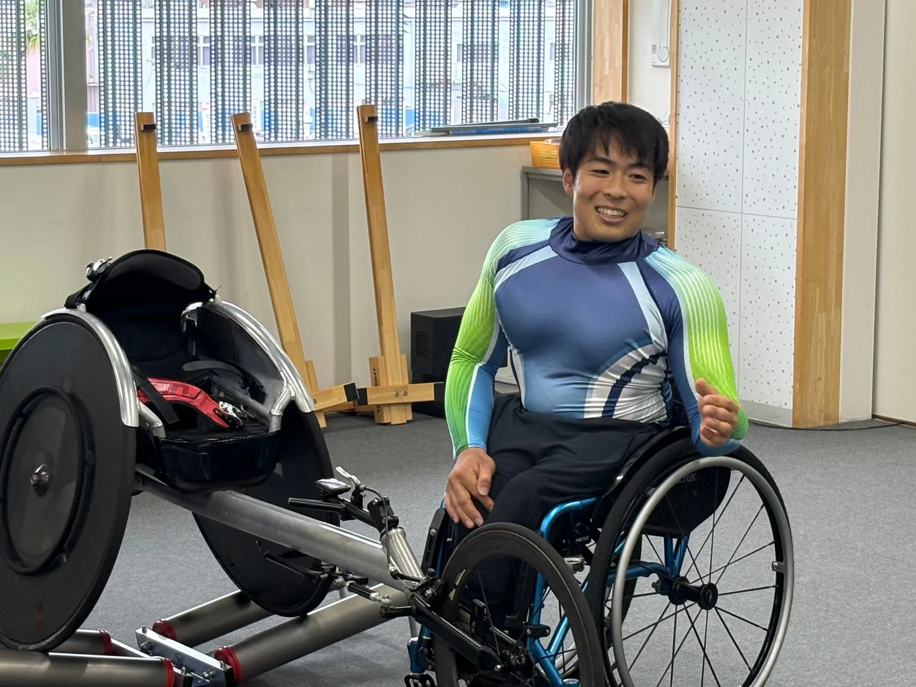 生馬選手のポートレート