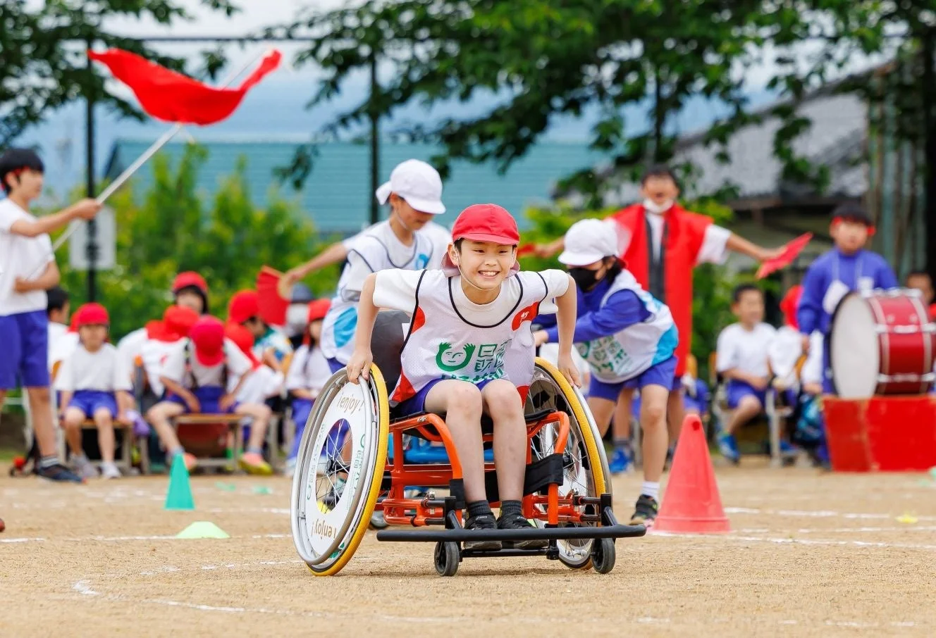 インクルーシブ運動会の様子
