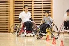 車いす操作のトレーニング