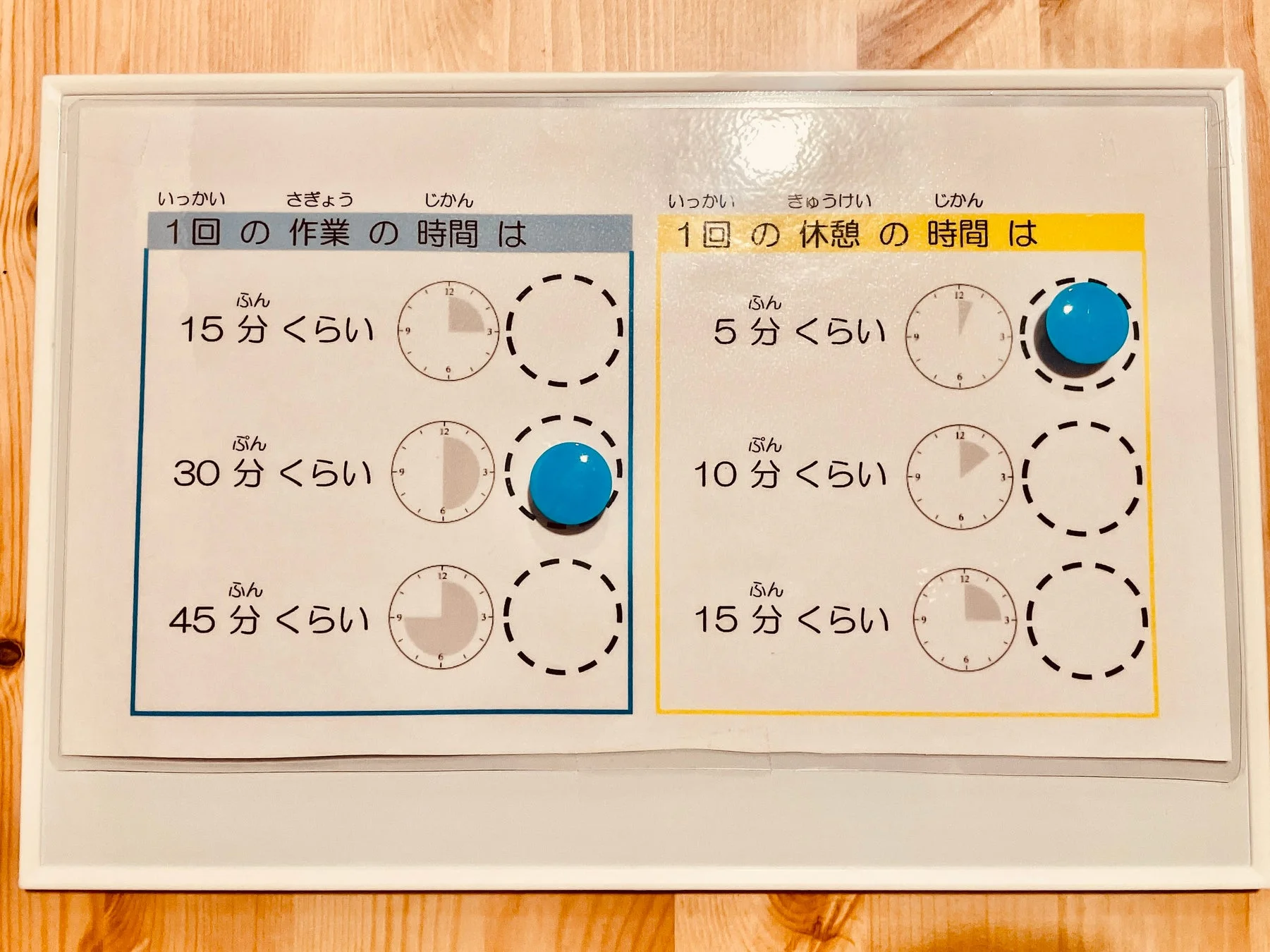時間管理ボード