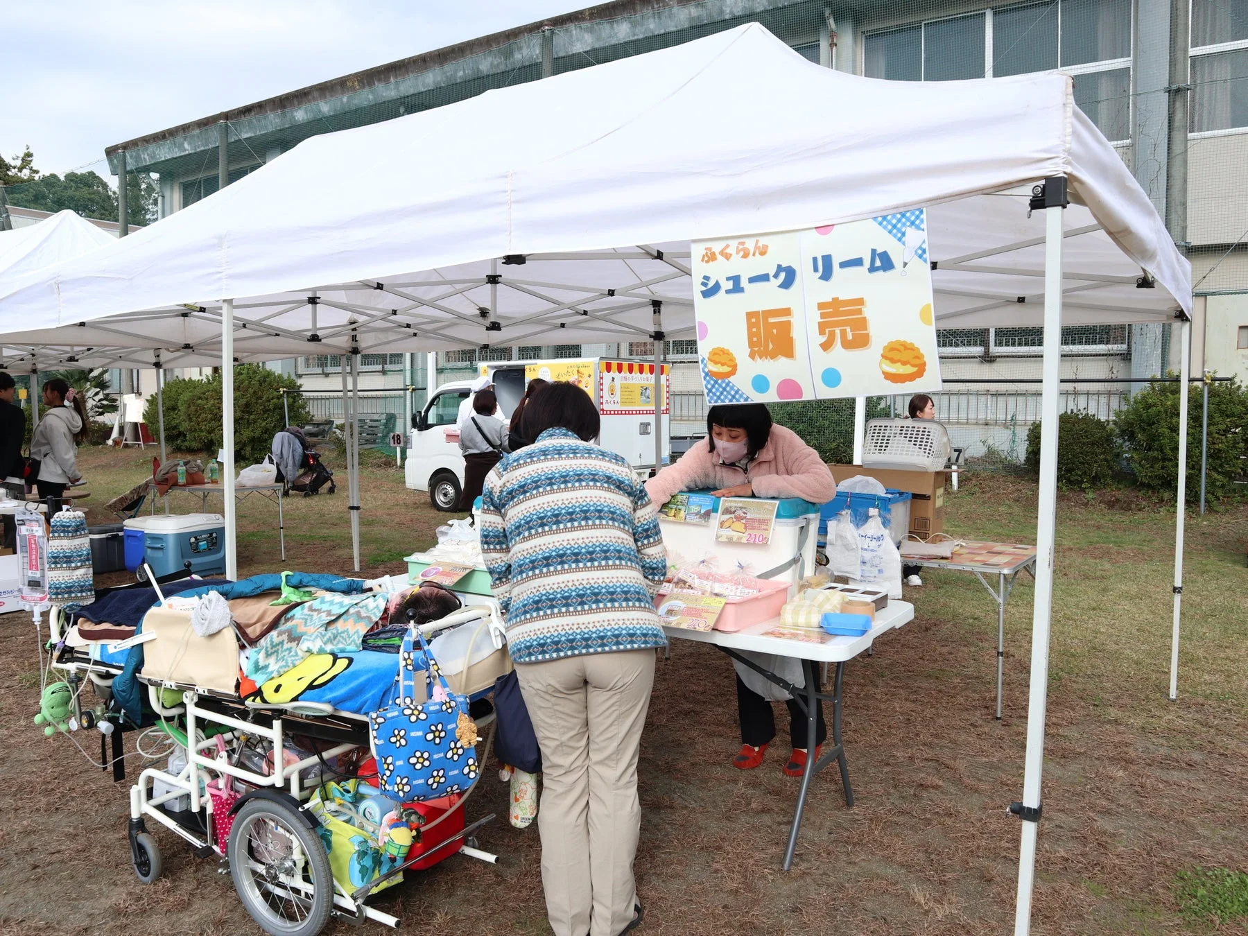 屋外イベントの様子