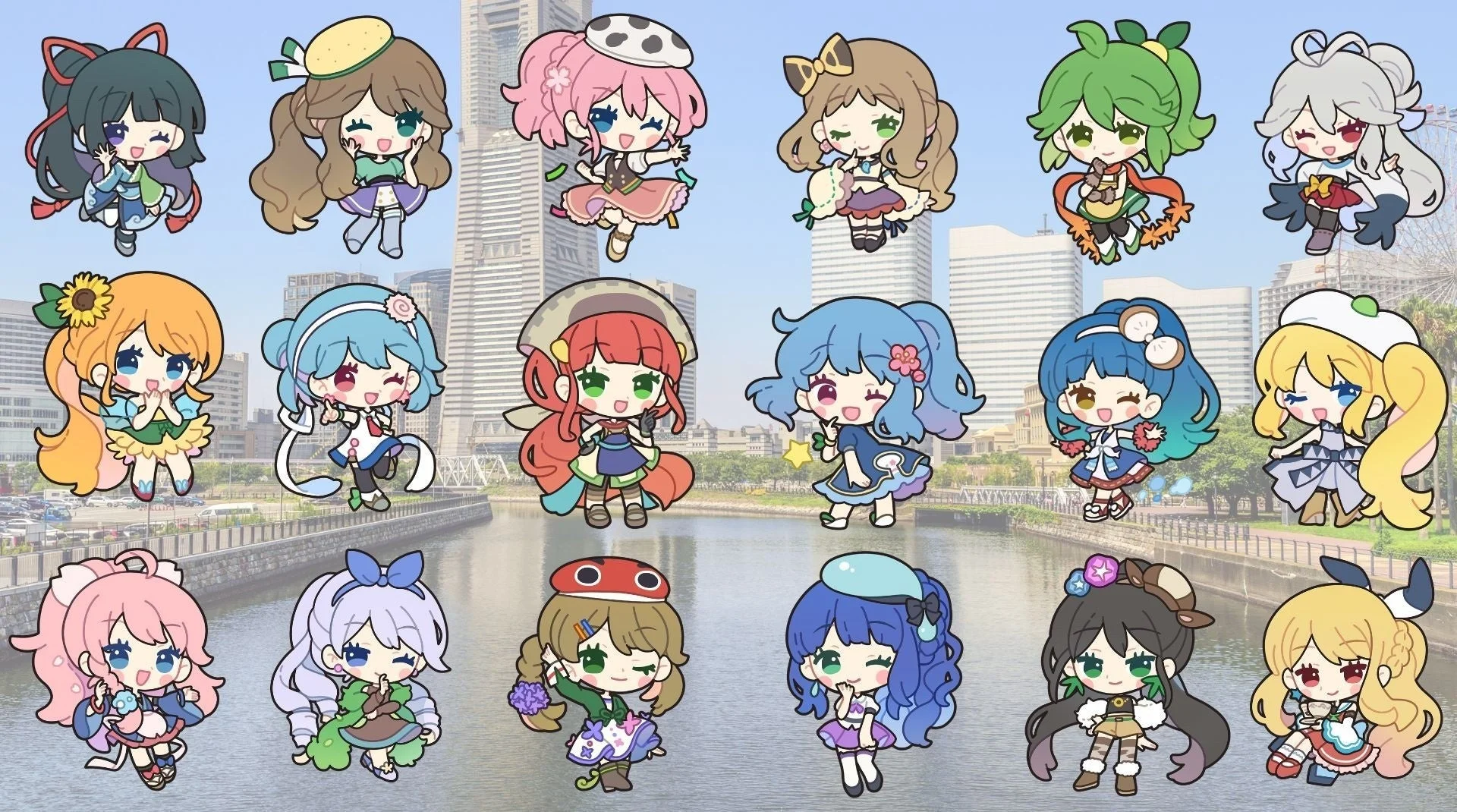 Yocco18のキャラクターたち