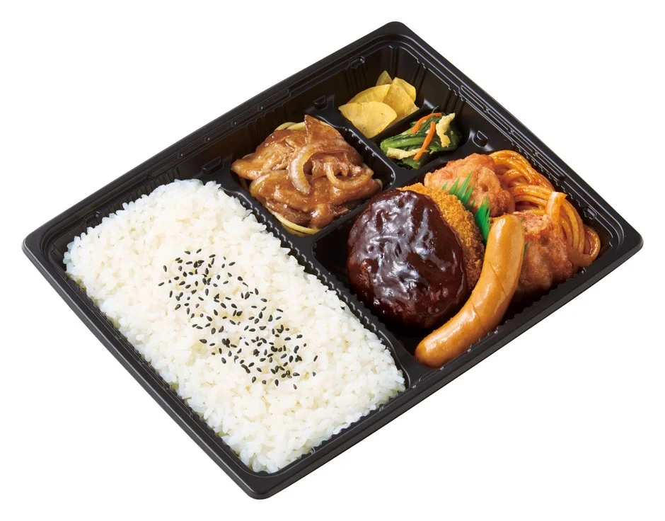 和洋折衷のスポーツ弁当