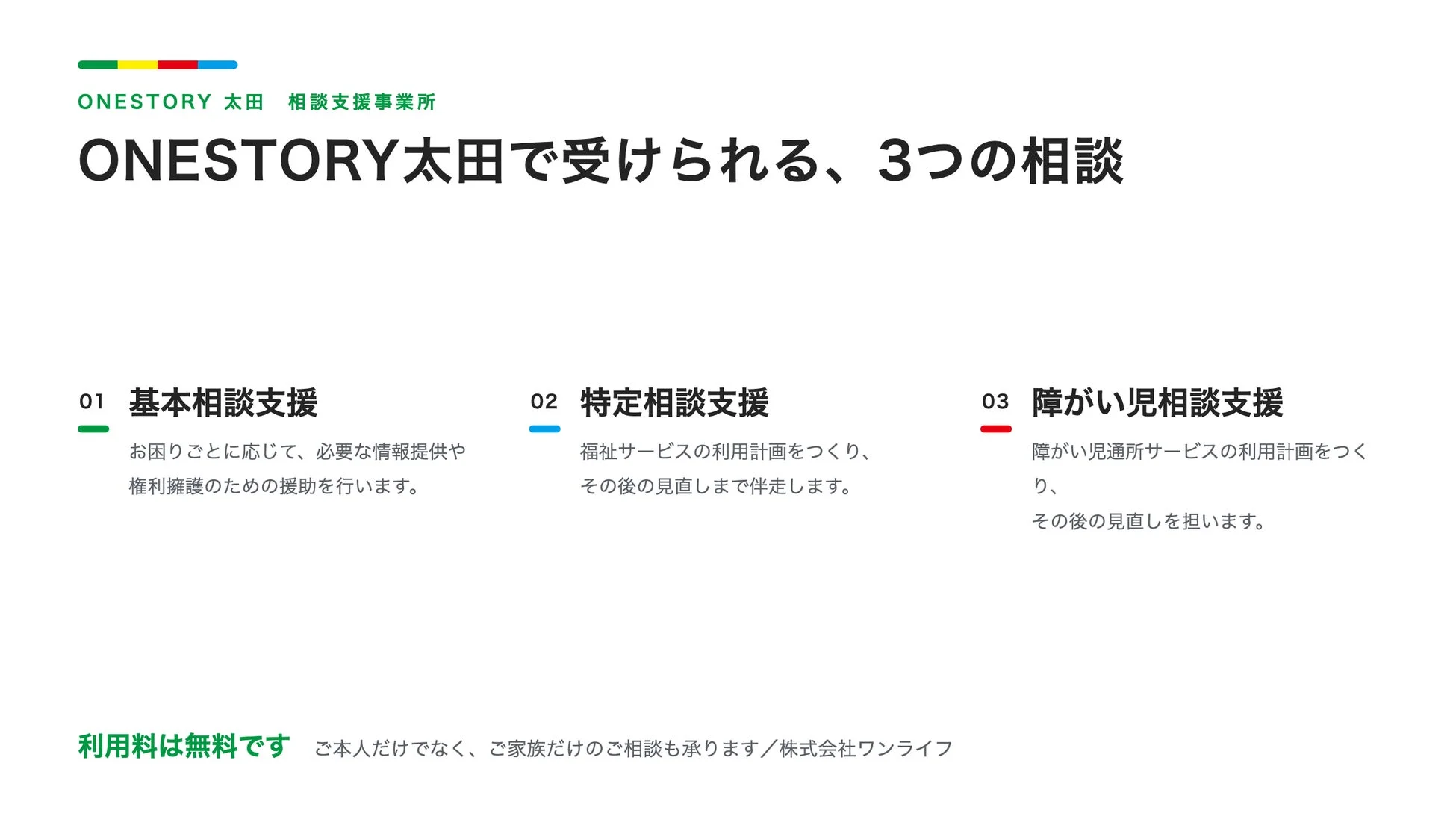 ONESTORY太田 相談支援事業所
